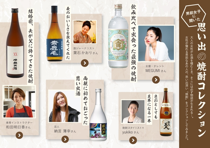 「飲み旅本。Powered by 旅色」Vol.6　男前女子に聞いた 思い出の焼酎コレクション