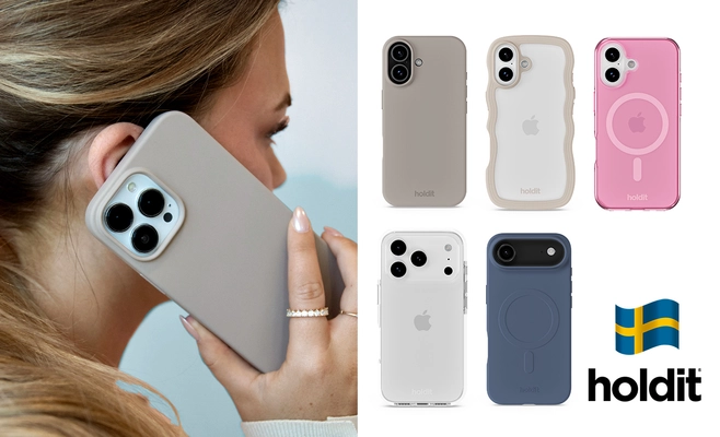 北欧ブランド「holdit」からiPhone17対応ケース登場！ 10/31まで限定クーポン配布中