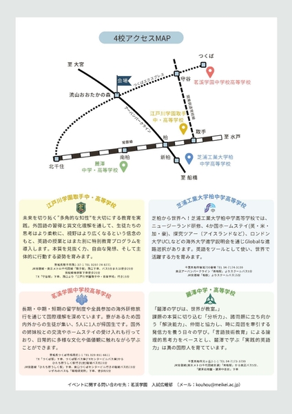 シンポジウムフライヤー裏面