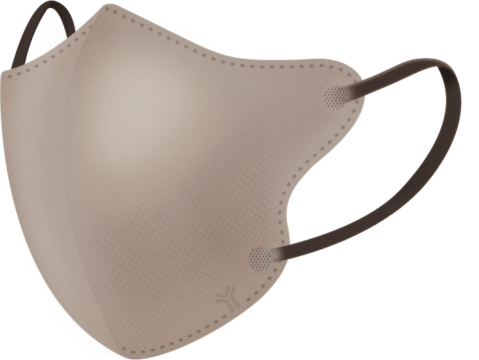 マスク本体_グレージュ