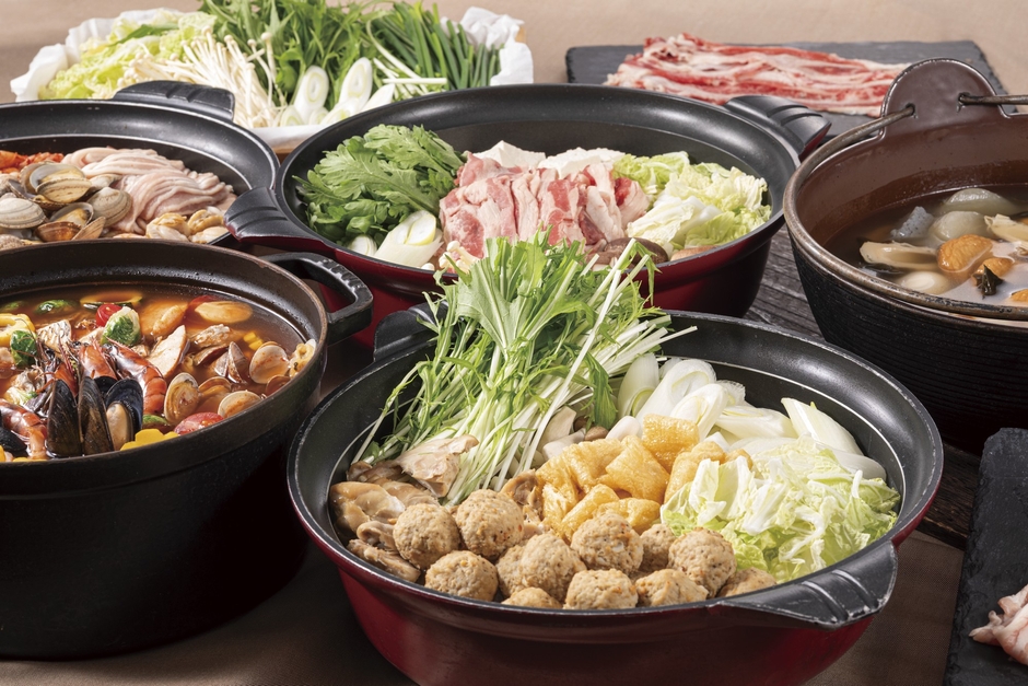 多彩な鍋料理