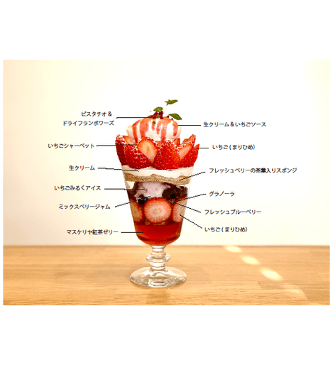 いちごパフェ