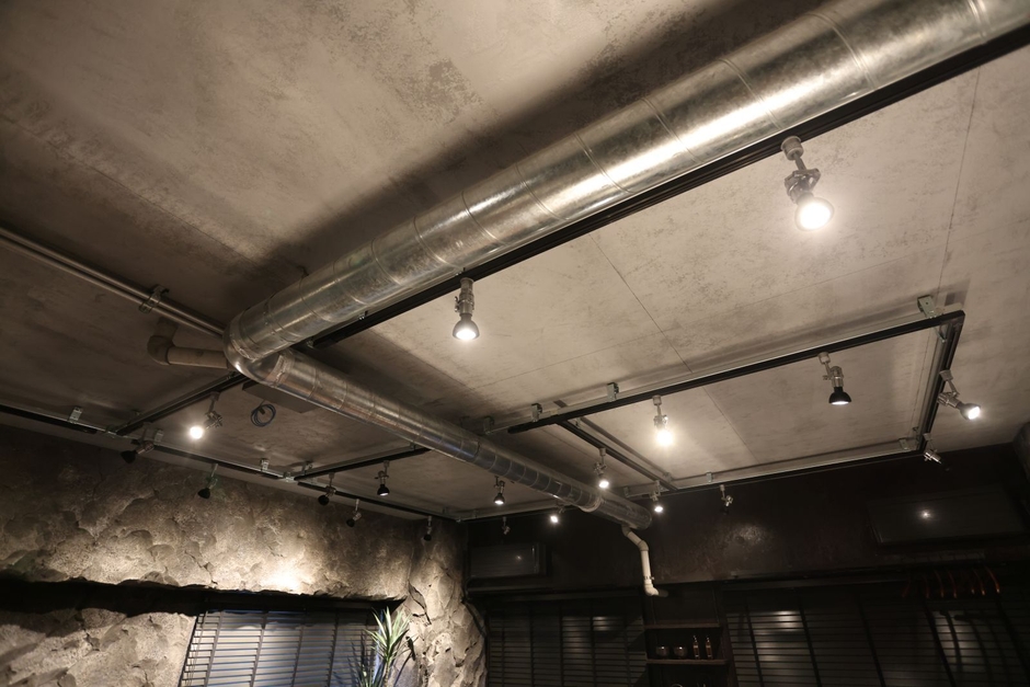 コンクリート打放し天井