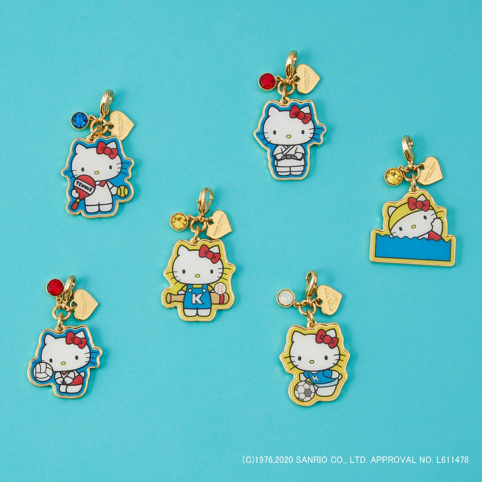 スポーツアイコン ファスナーチャーム