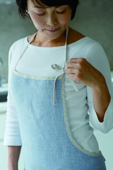 リボンエプロン(カラー:サリー)