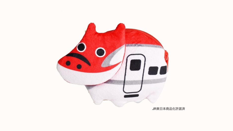E6系こまち赤べこコインケース