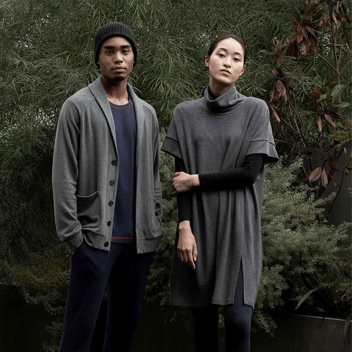 Loft メンズ ジャケット & レディース ラウンジドレス