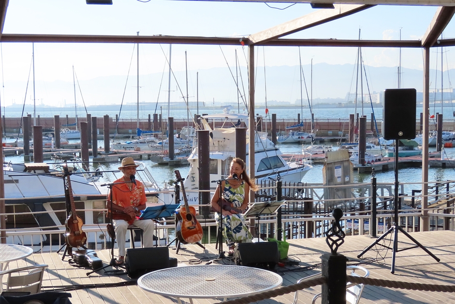 8月19日(土)に開催された「Shonan Breeze, Hawaiian Sunset」のイベントの様子