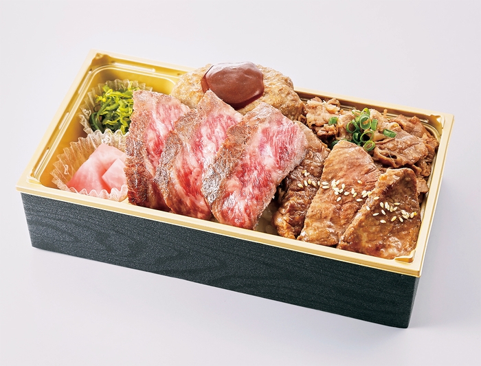 米沢牛4種食べ比べ盛り弁当