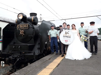 ふたりの門出をSLパレオエクスプレスで SL PALEO EXPRESS Wedding　3/10ご相談受付スタート