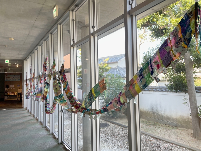 展示例 館内の至る所に展示