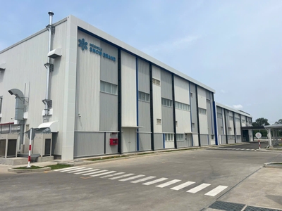 雪印メグミルクベトナム　工場外観