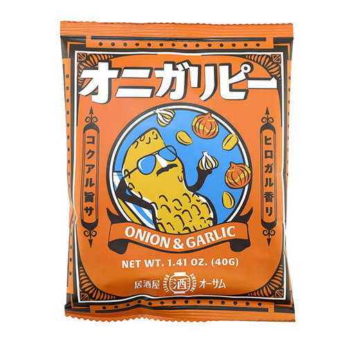 「バターピーナッツ オニオンガーリック」価格：129円／内容量：40g