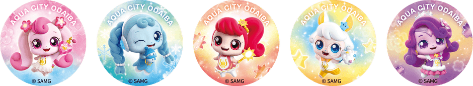 「キャッチ！ティニピン」オリジナル缶バッジ イメージ