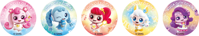 「キャッチ！ティニピン」オリジナル缶バッジ イメージ