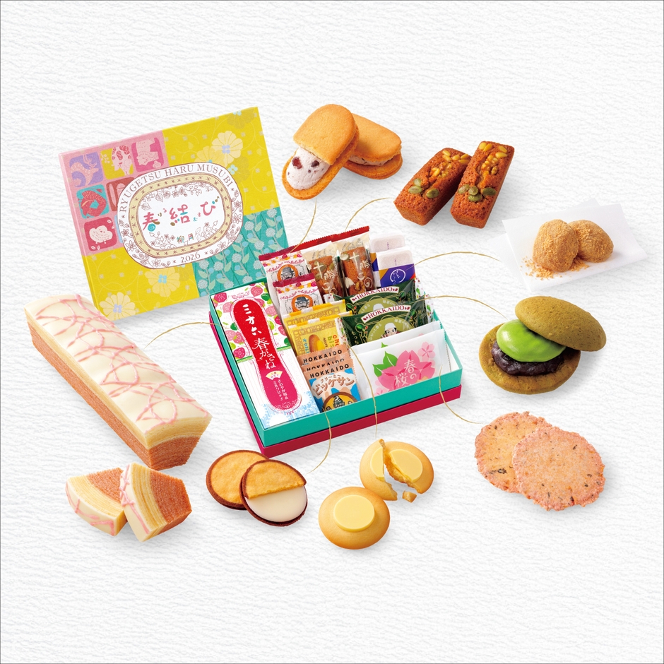 春結び　8種のスイーツセット　メディア用