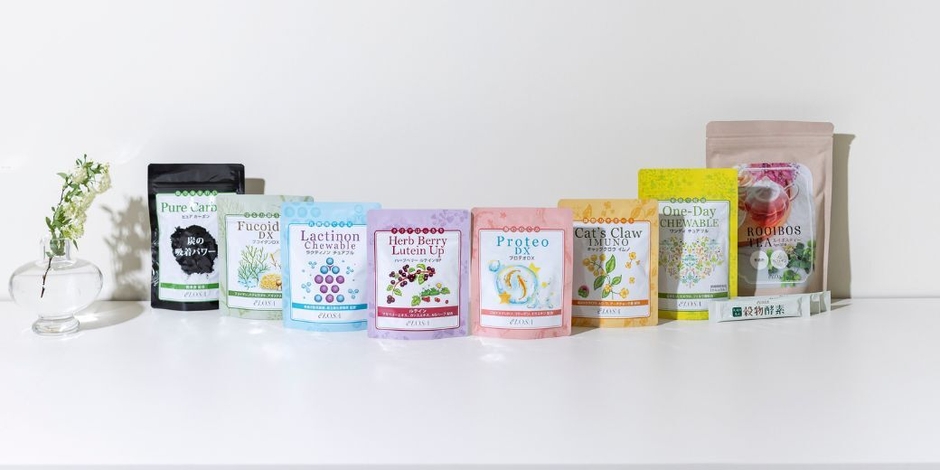 LOSA健康食品ラインナップ