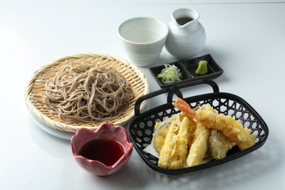 △海鮮天ざるそば 1,080円