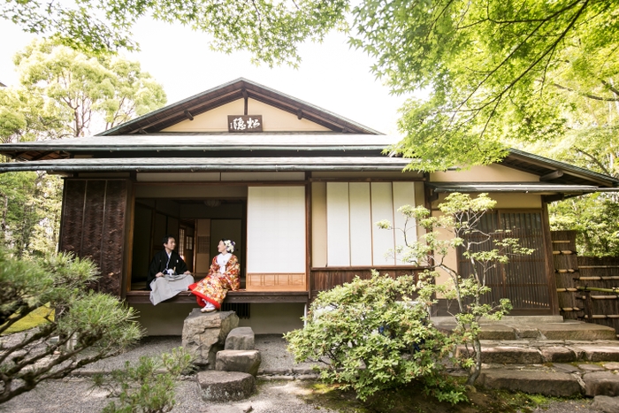 松花堂庭園 お茶室