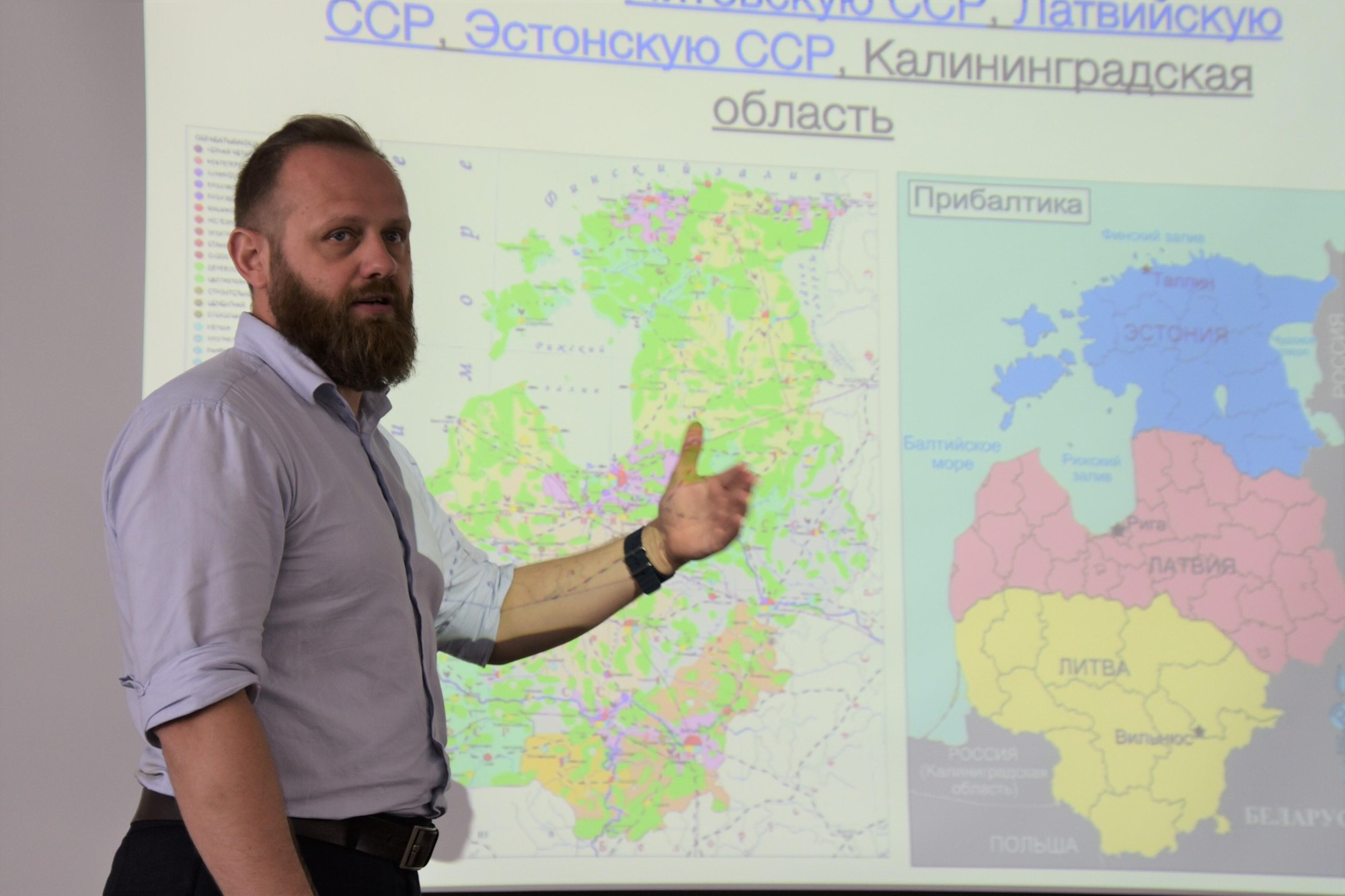 【名城大学】ビリニュス大学（リトアニア）歴史学部のキリンスカス准教授が都市情報学部で講義