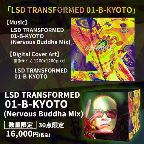数量限定『LSD TRANSFORMED 01-B-KYOTO(Nervous Buddha Mix) 』