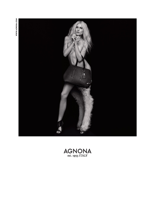 AGNONA 2014 CARA bag AD campaign