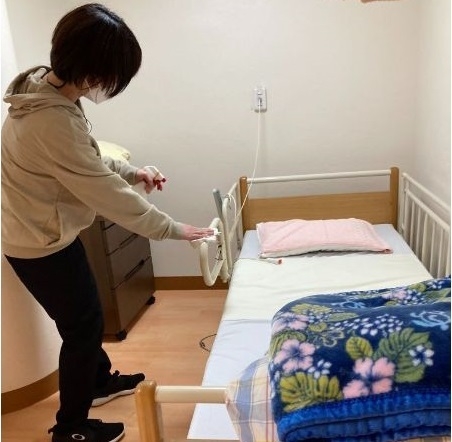 使用場所(ベッド)