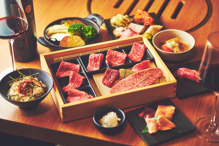 1人前の内容写真、飲み放題付きです!