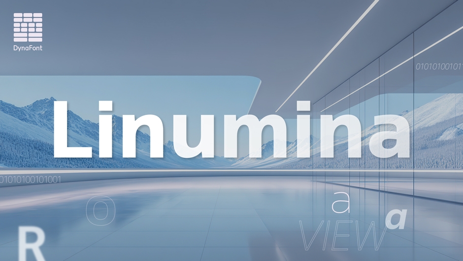 新サンセリフ欧文フォント「DFLinumina」