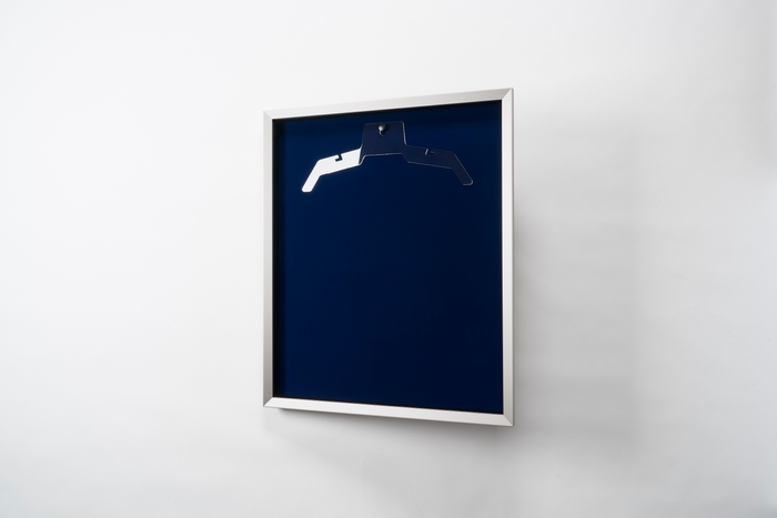 寄贈ユニフォーム額