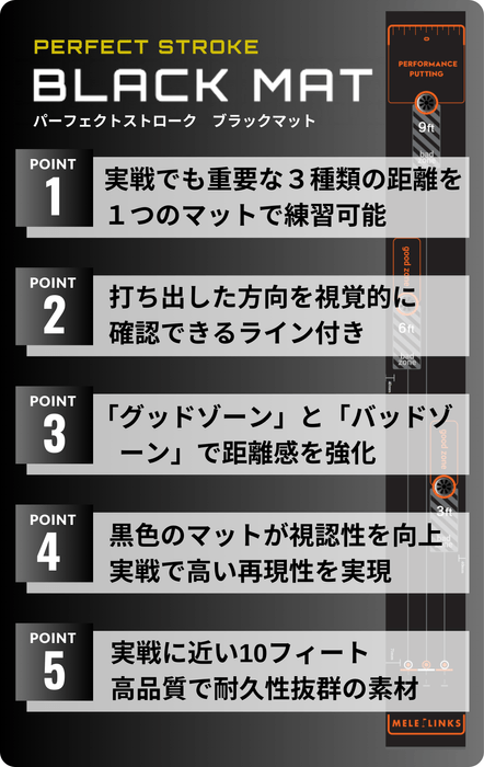 BLACKMATの特徴