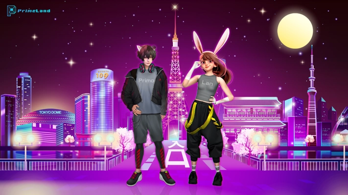 日本のコンテンツを世界へ　 メタバース「PrimeLand」2022年12月20日(火)スタート！