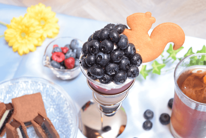 新発売!GAKUチョコレートパフェ ~信州ブルーベリー~:780円(税込)