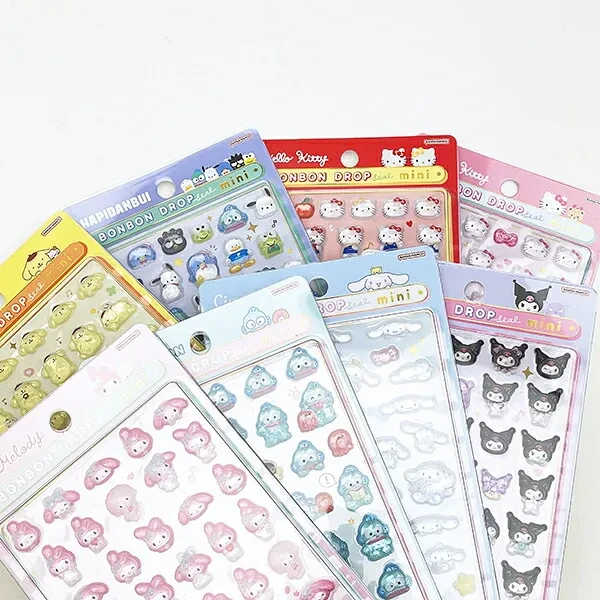 わたしだけのとっておき！キティ・マイメロ・クロミなどサンリオキャラクターズのボンボンドロップシールの特別感が最強です！