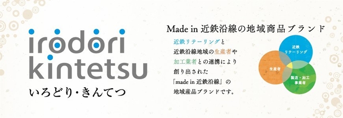 irodori kintetsu ブランドシンボルマークとミッションの概念図