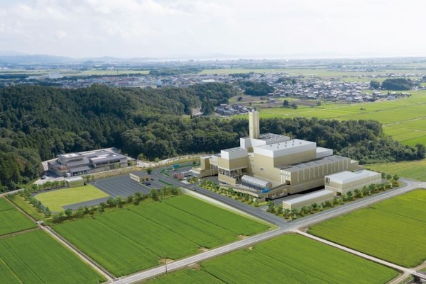 (新一般廃棄物処理施設 完成イメージ図)