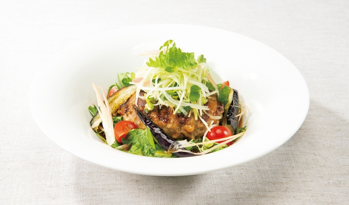 香味野菜の生姜醤油 ハンバーグ