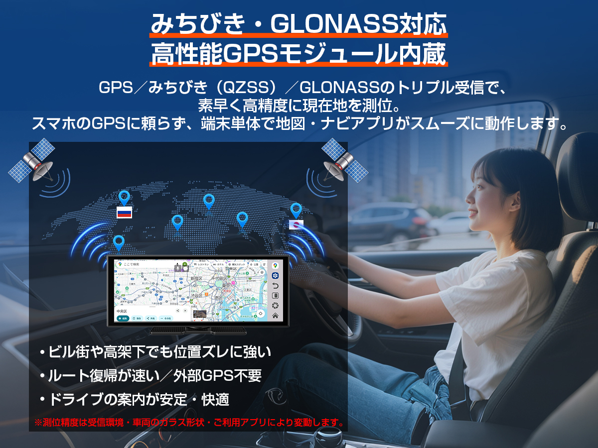 内蔵GPS