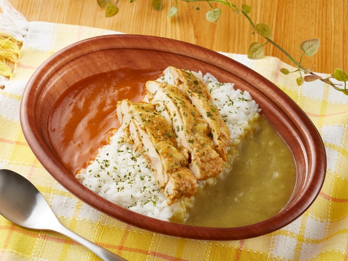 レッドマサラ&グリーンカレー画像(画像はイメージです。)