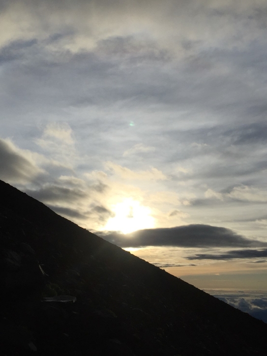 2019年7月富士登山日の出