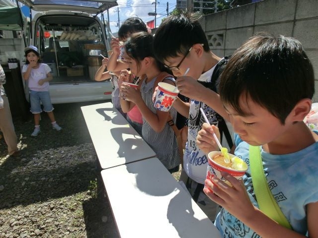 かき氷早食い