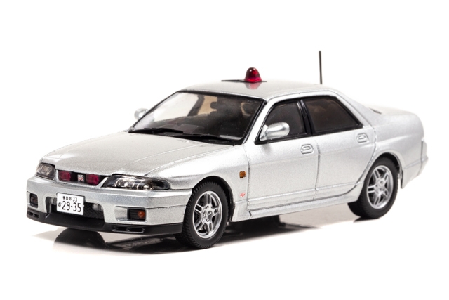 1/43 日産 スカイライン GT-R AUTECH VERSION 1998 埼玉県警察高速道路交通警察隊車両(覆面/銀)