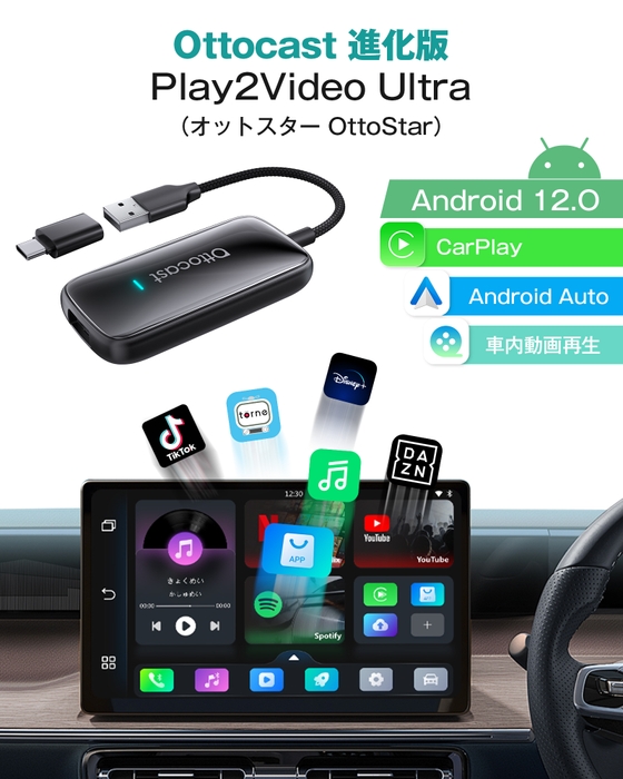 【Play2Video Ultra】人気アプリ満載でコスパ抜群AIBOX