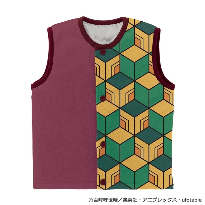 鬼滅の刃 フリースベスト 義勇