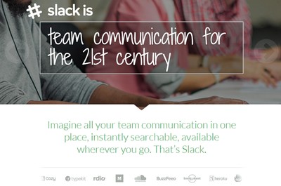 じわじわとブレイク中!簡単で使いやすいとウワサのコミュニケーションツール「Slack」