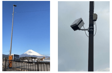 本実証実施場所と設置機器