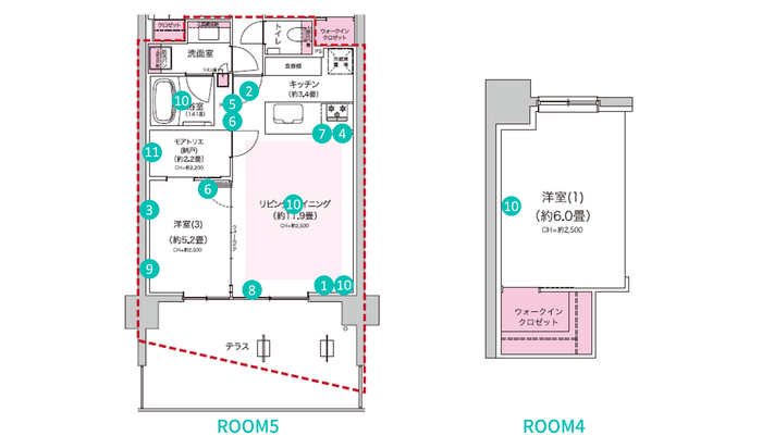 間取り/プロット図