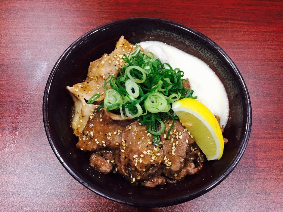 <仙台名掛丁店限定販売>「仙台牛タン塩すた丼」980円(税込) 商品イメージ