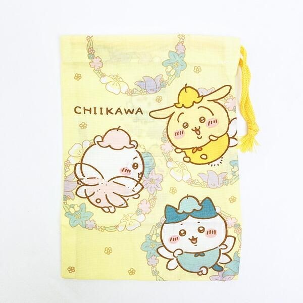 妖精になった!「ちいかわ」フェアリーフラワー巾着は、癒し満点。ほっこりキュートなランチアイテムが続々!