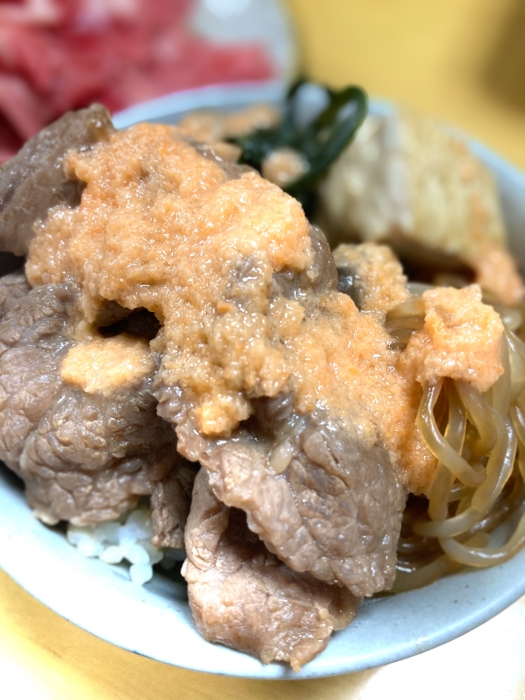 すき焼き丼!爆旨!